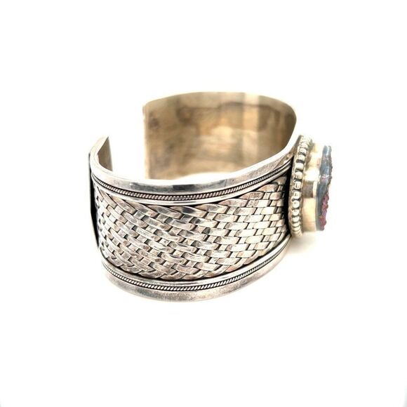 Nicky Butler 925 Druzy Cuff - Picture 5 of 9